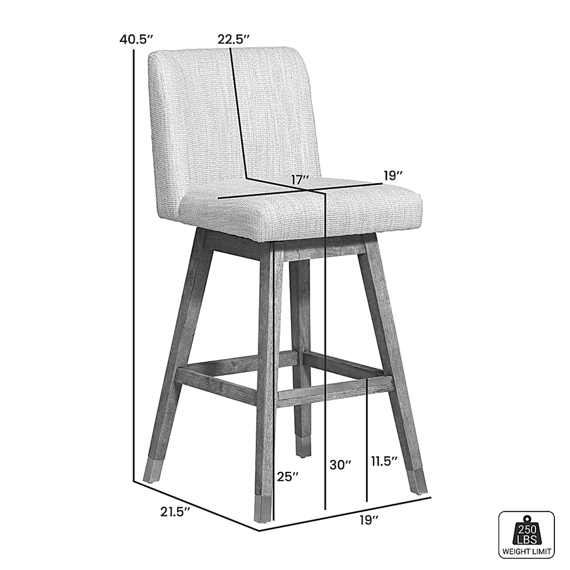 Voidsys I Gray Barstool - Image 8