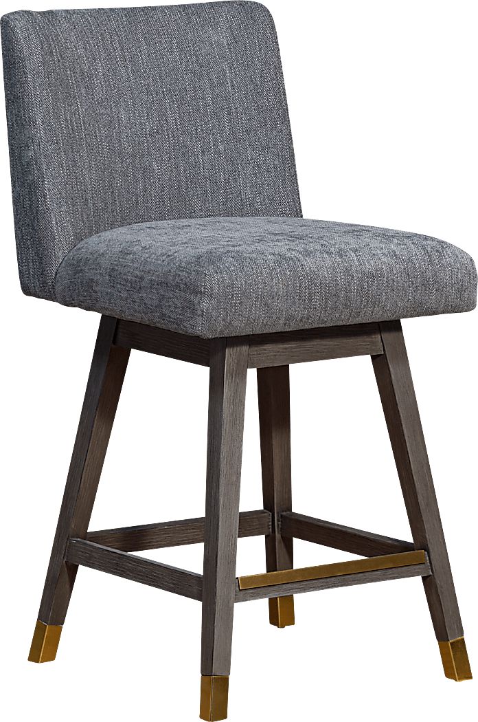 Voidsys I Gray Counter Height Stool