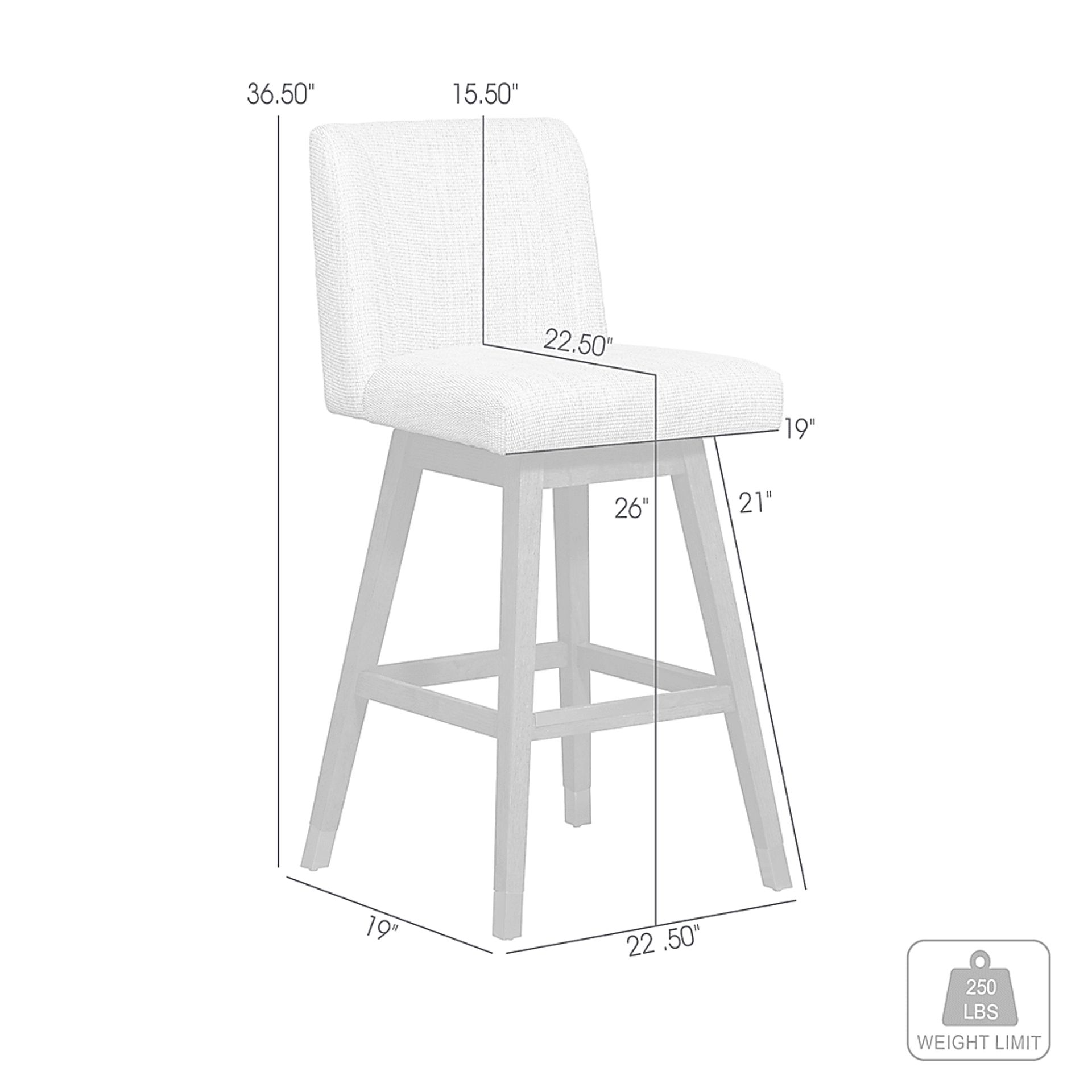 Voidsys II Beige Counter Height Stool - Image 9