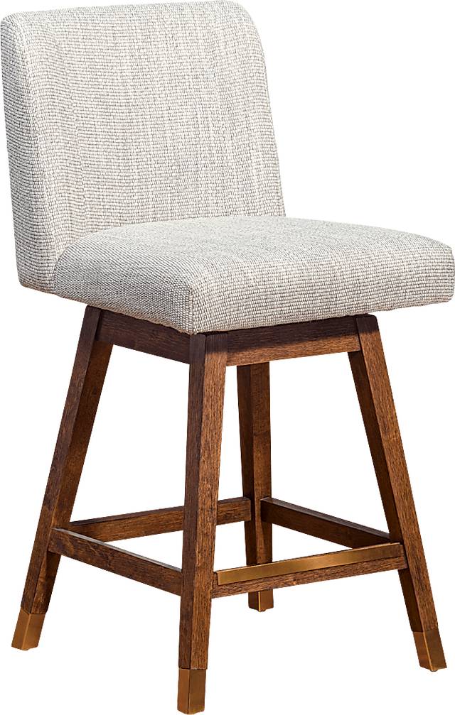 Voidsys II Beige Counter Height Stool - Thumbnail - Image 1