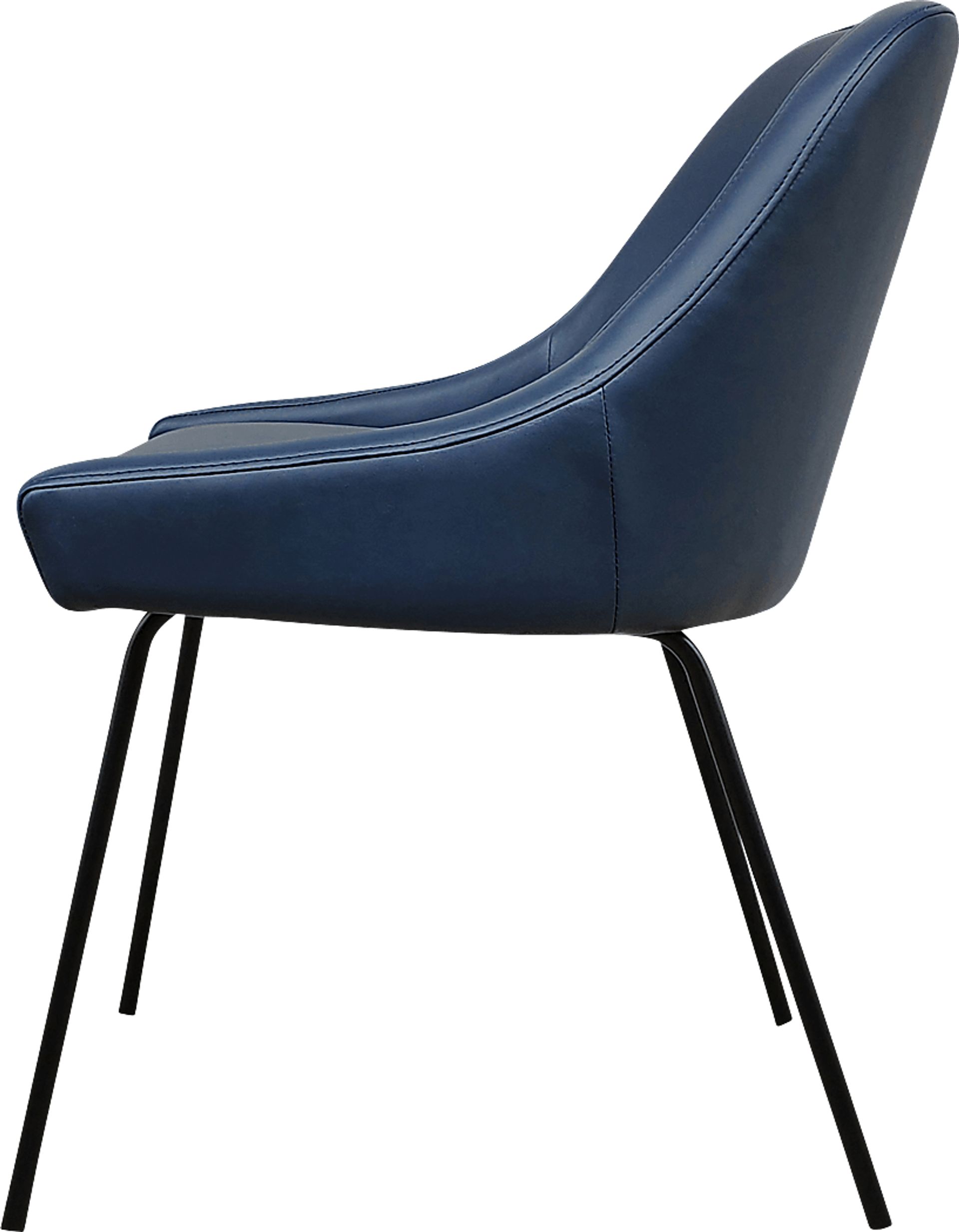 Voight Blue Side Chair - Image 3