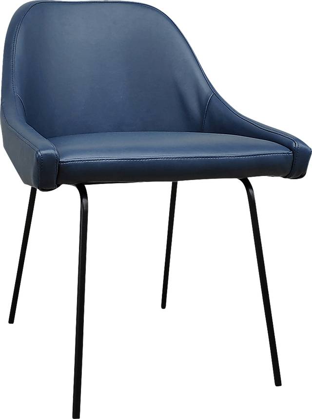 Voight Blue Side Chair - Thumbnail - Image 1