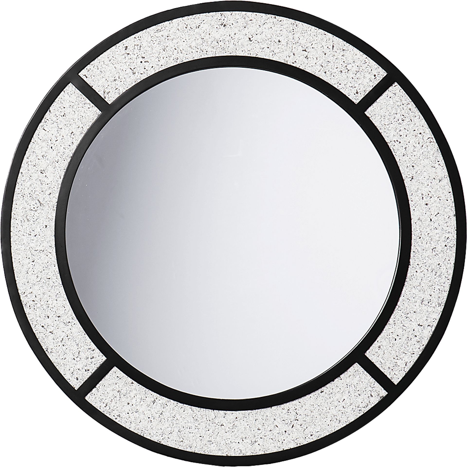 Volpaire Gray Wall Mirror - Image 1