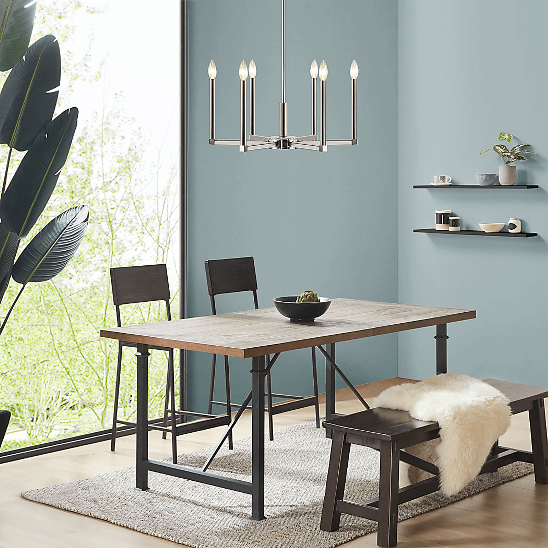Volte Hills Silver Chandelier - Image 2