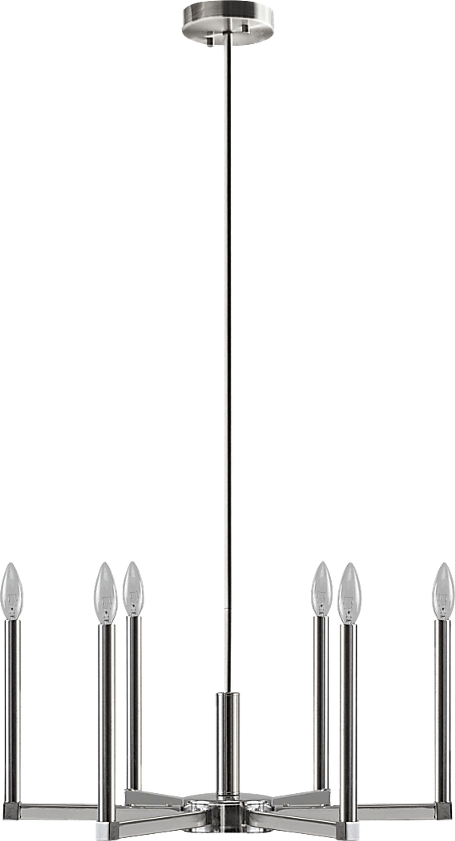 Volte Hills Silver Chandelier - Image 1