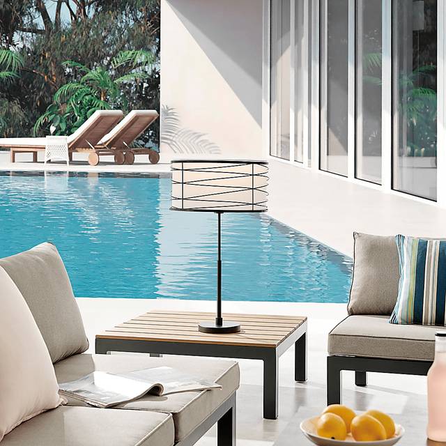 Volusia Gate Black Outdoor Lamp - Thumbnail - Image 2