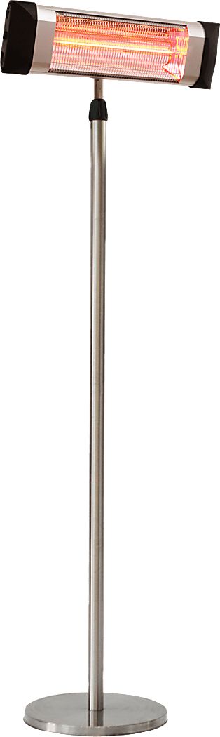 Vona Silver Gray Outdoor Patio Heater - Rooms To Go