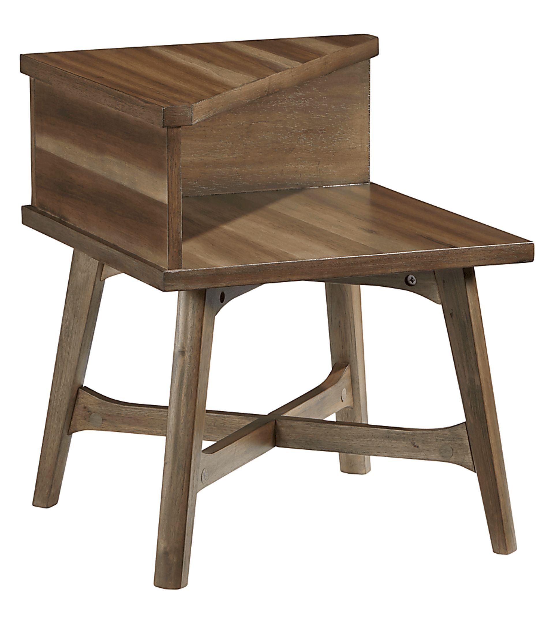 Vondelpark Brown Chairside Table - Image 2