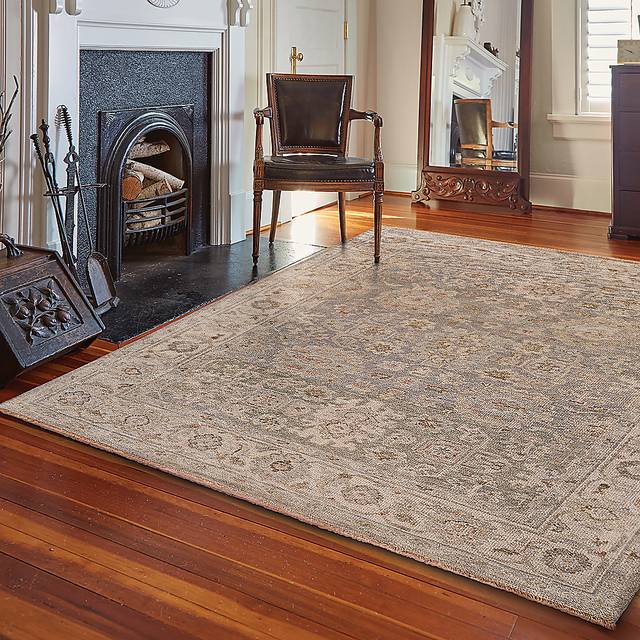 Vonworth Beige/Gray 5' x 8' Rug - Thumbnail - Image 2
