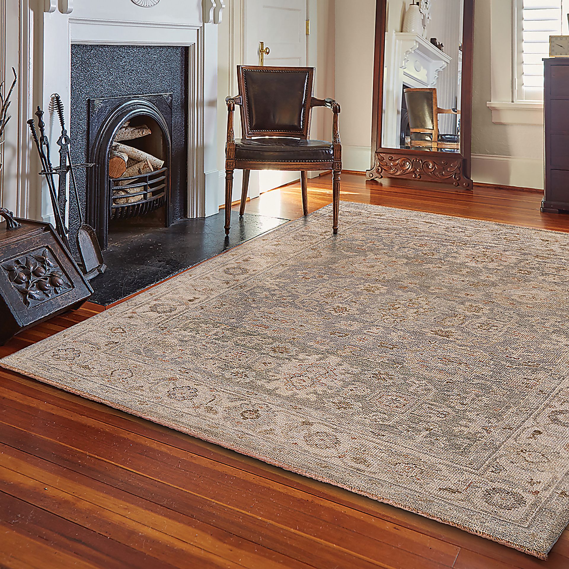 Vonworth Beige/Gray 5' x 8' Rug - Image 2