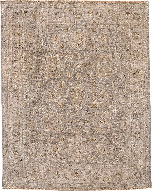 Vonworth Beige/Gray 5' x 8' Rug - Thumbnail - Image 1