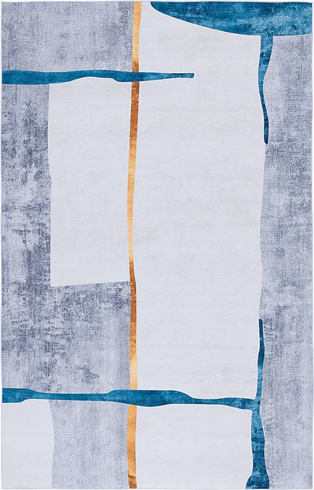 Vopha Gray 5' x 8' Rug - Thumbnail - Image 1