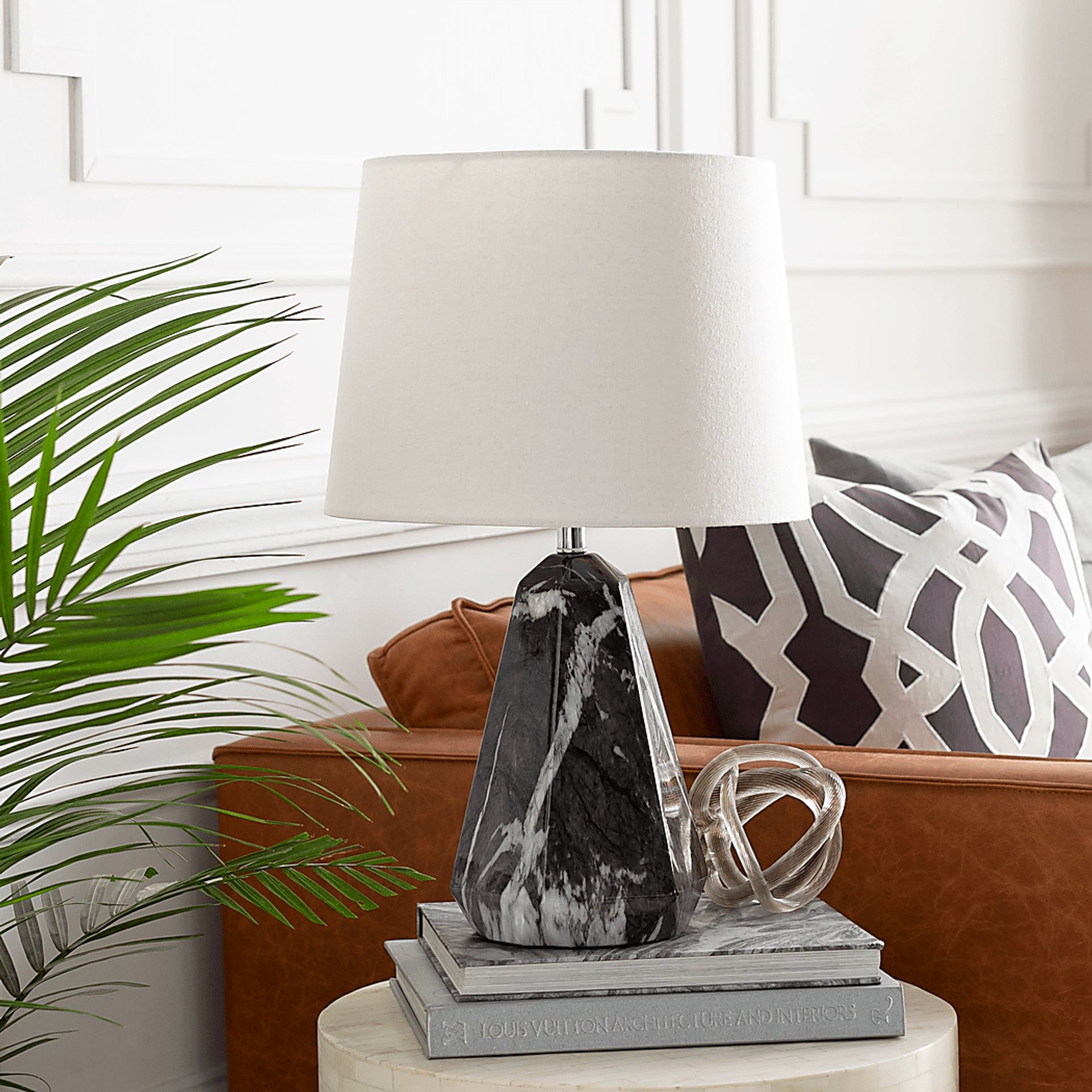 Vosger Home Gray Lamp - Image 2