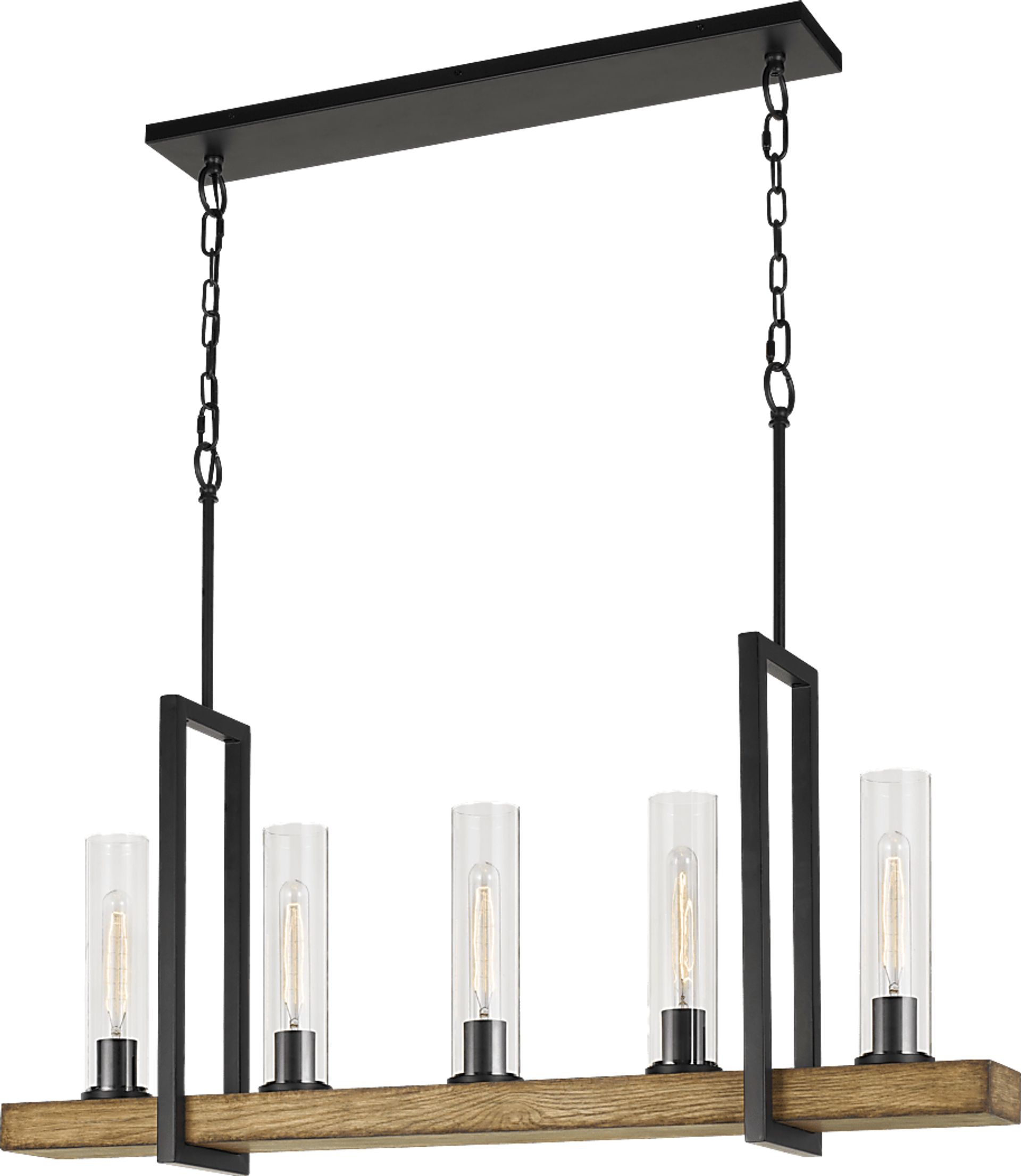 Vosswood Black Chandelier - Image 1