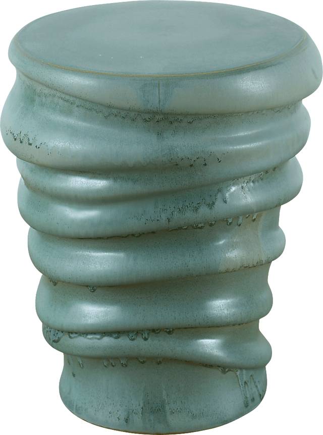 Votu Blue Garden Stool - Thumbnail - Image 1