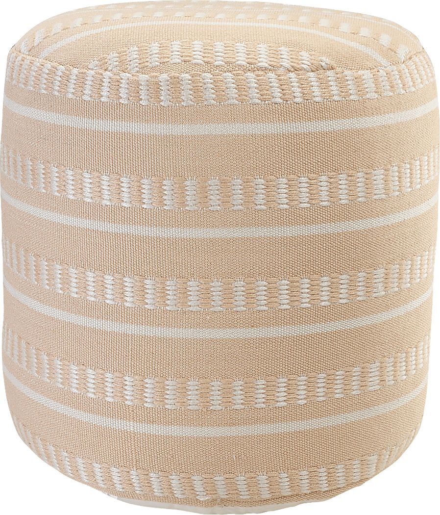 Votval Peach Indoor/Outdoor Pouf