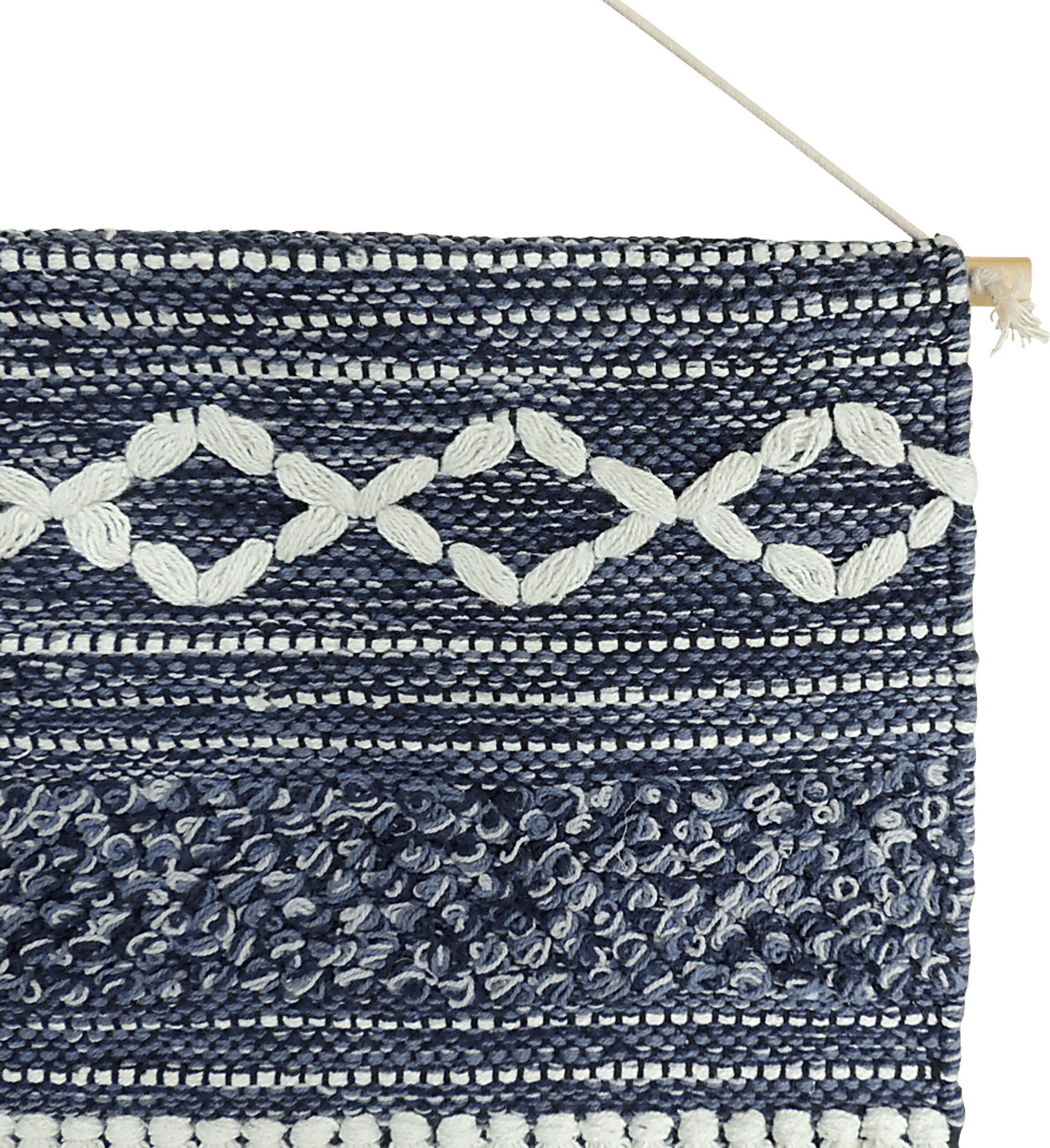 Votym Blue/White Wall Decor - Image 3