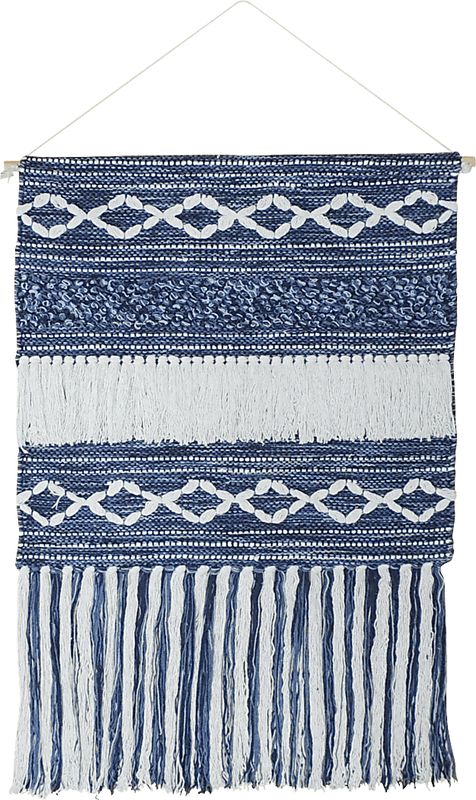 Votym Blue/White Wall Decor