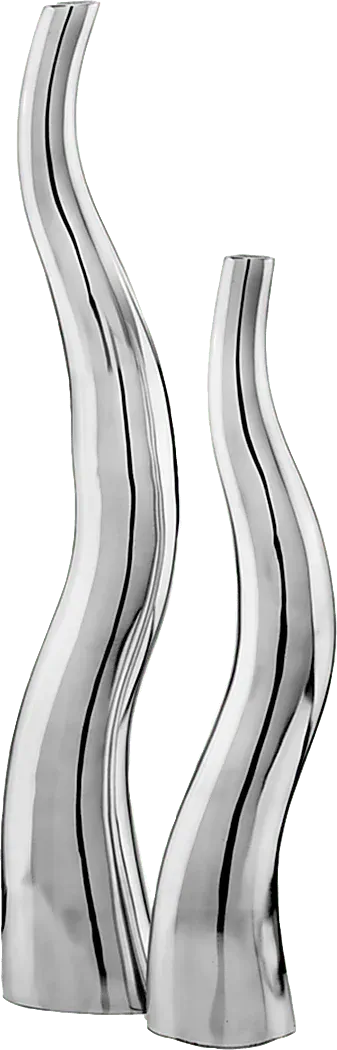 Vouvray I Silver Gray Vase Set Rooms to Go