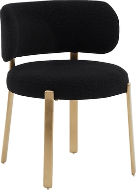 Vuemont Black Dining Chair