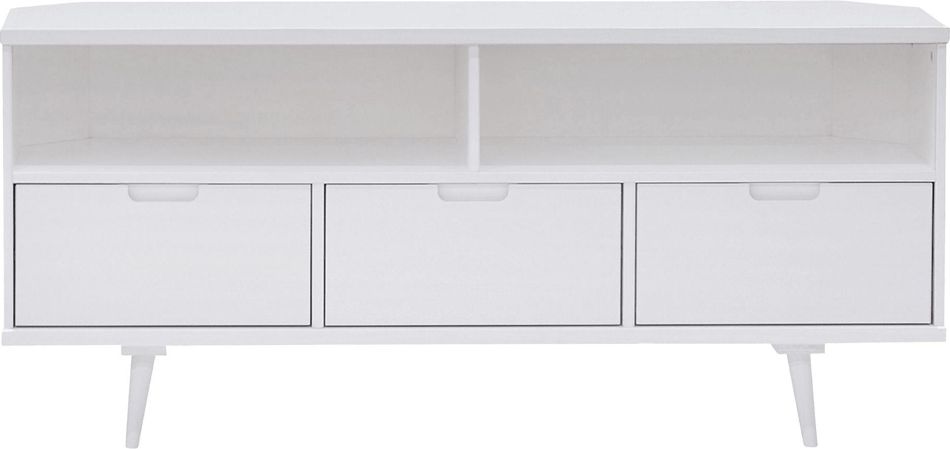 Vyena White TV Console - Image 1