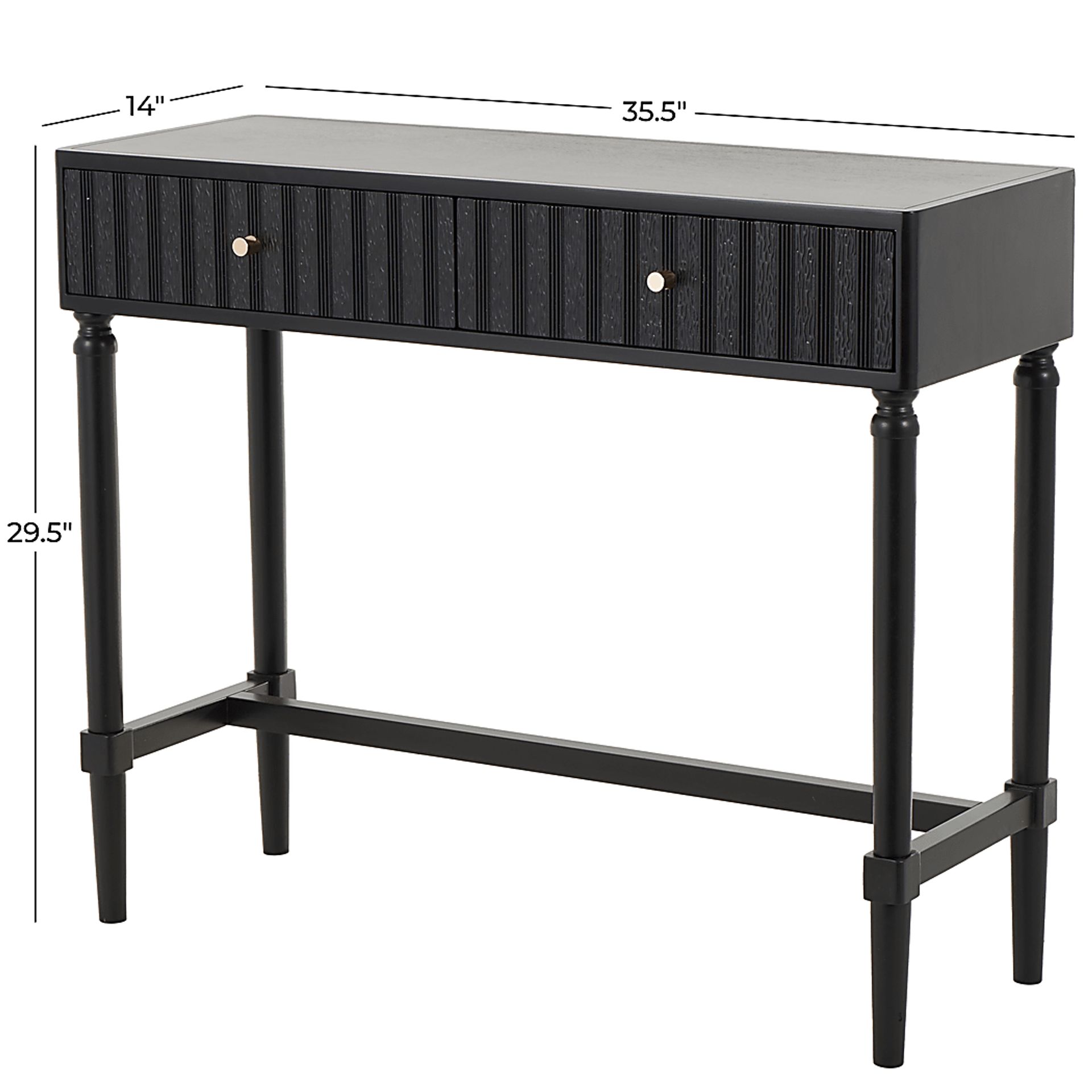 Vyto Black Console Table - Image 7