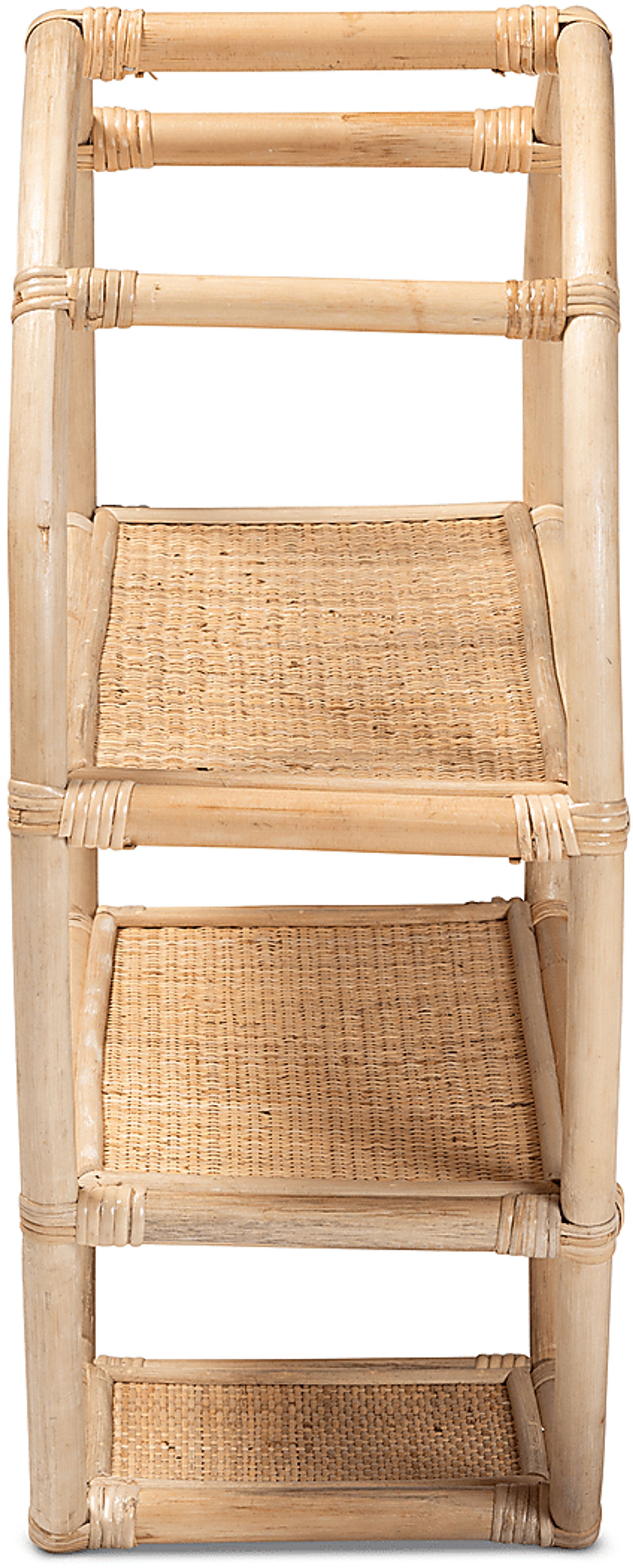 Wadleigh Brown 3-Tier Display Shelf - Image 3