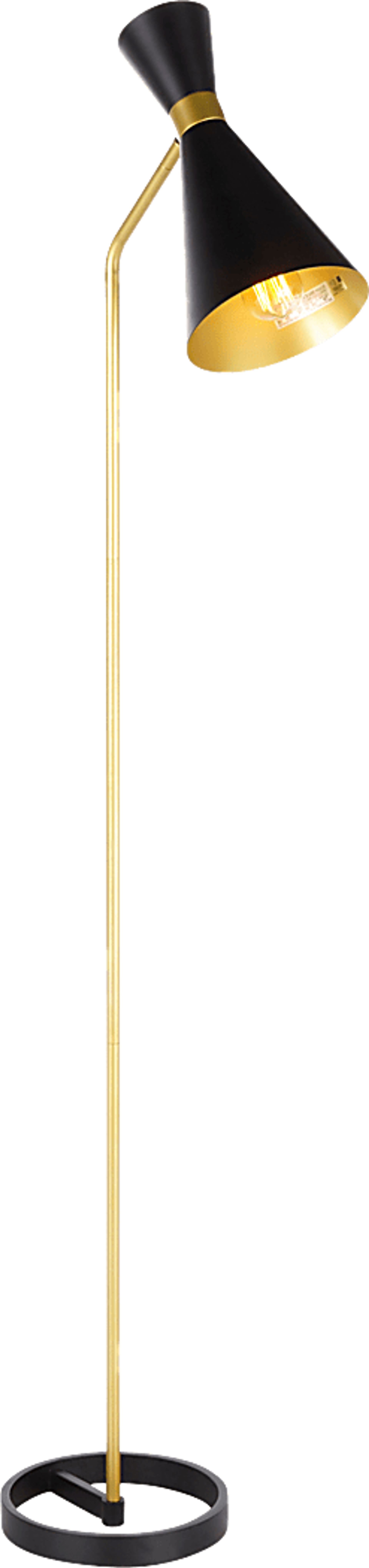 Wadleigh Post Black Floor Lamp - Image 2