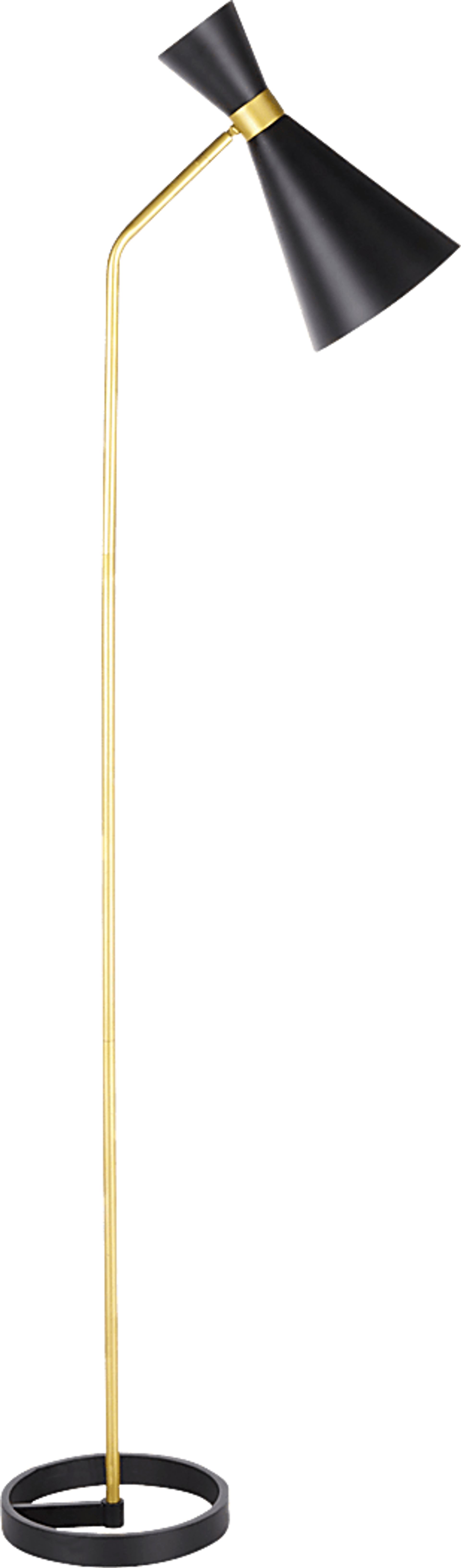 Wadleigh Post Black Floor Lamp - Image 3