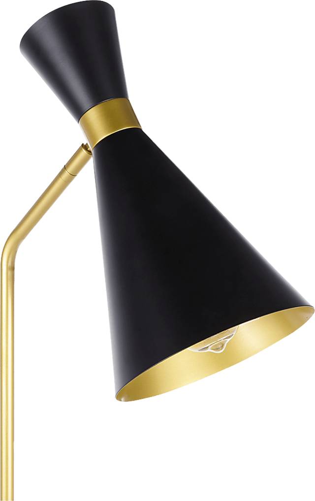 Wadleigh Post Black Floor Lamp - Thumbnail - Image 7