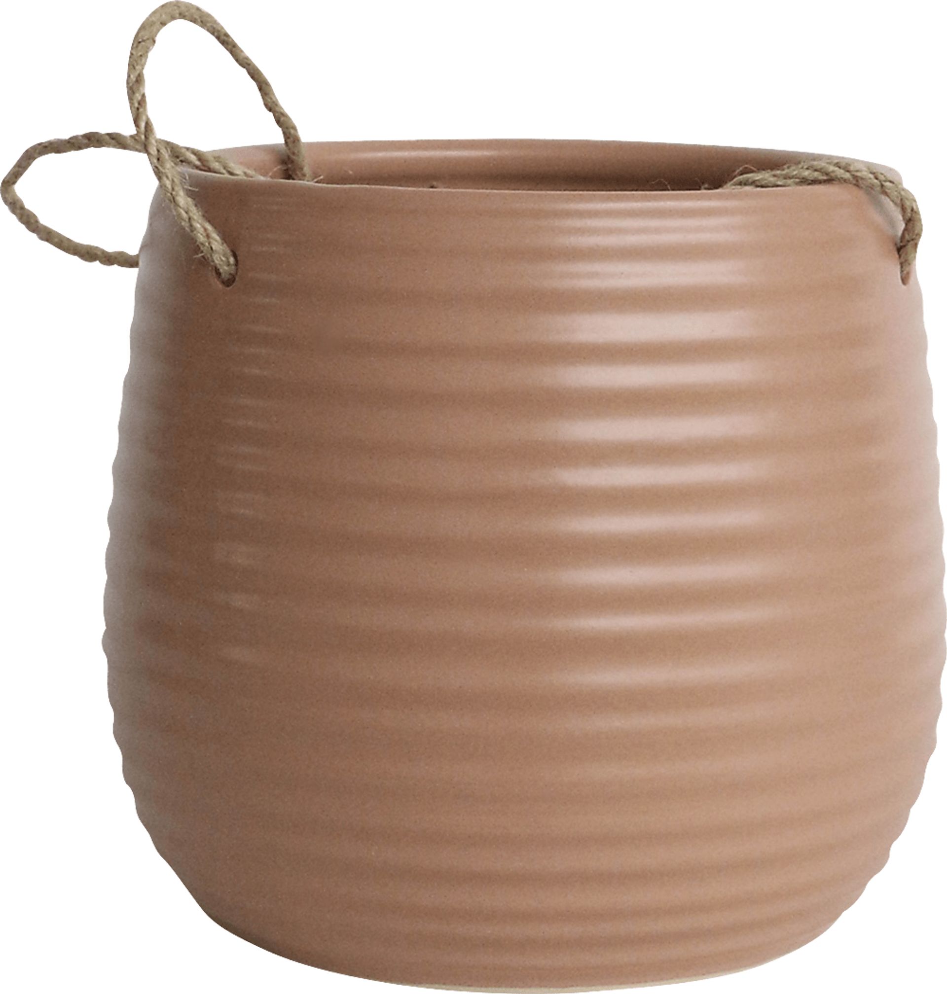 Waholstrom III Pink Hanging Planter - Image 1