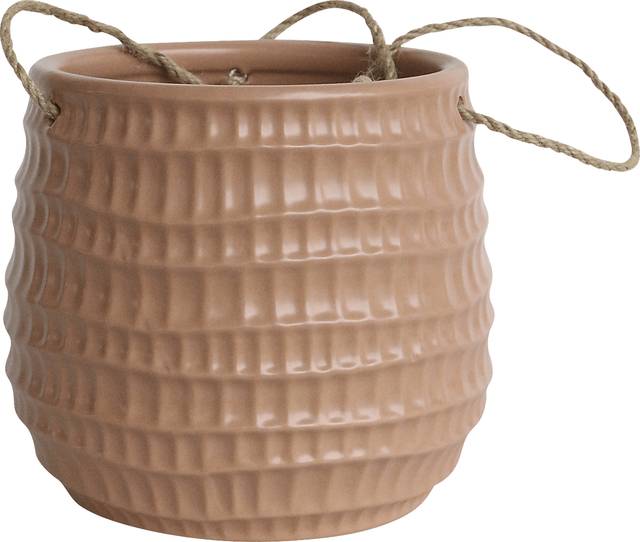 Waholstrom IV Pink Hanging Planter - Thumbnail - Image 1