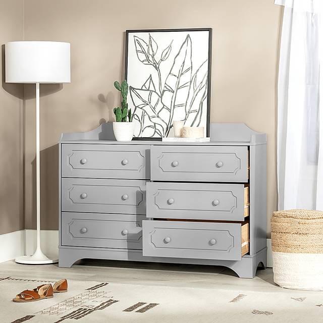Wainfleet Gray Dresser - Thumbnail - Image 5