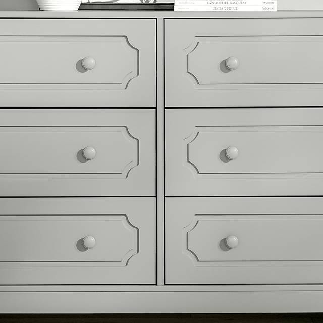 Wainfleet Gray Dresser - Thumbnail - Image 8