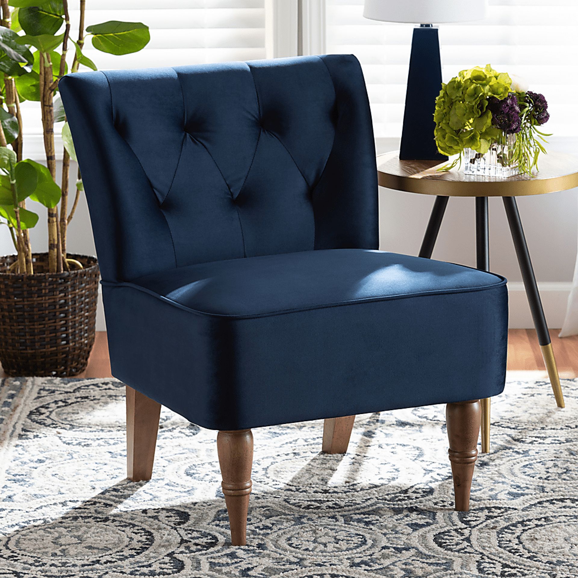 Wainwright Blue Accent Chair - Image 8