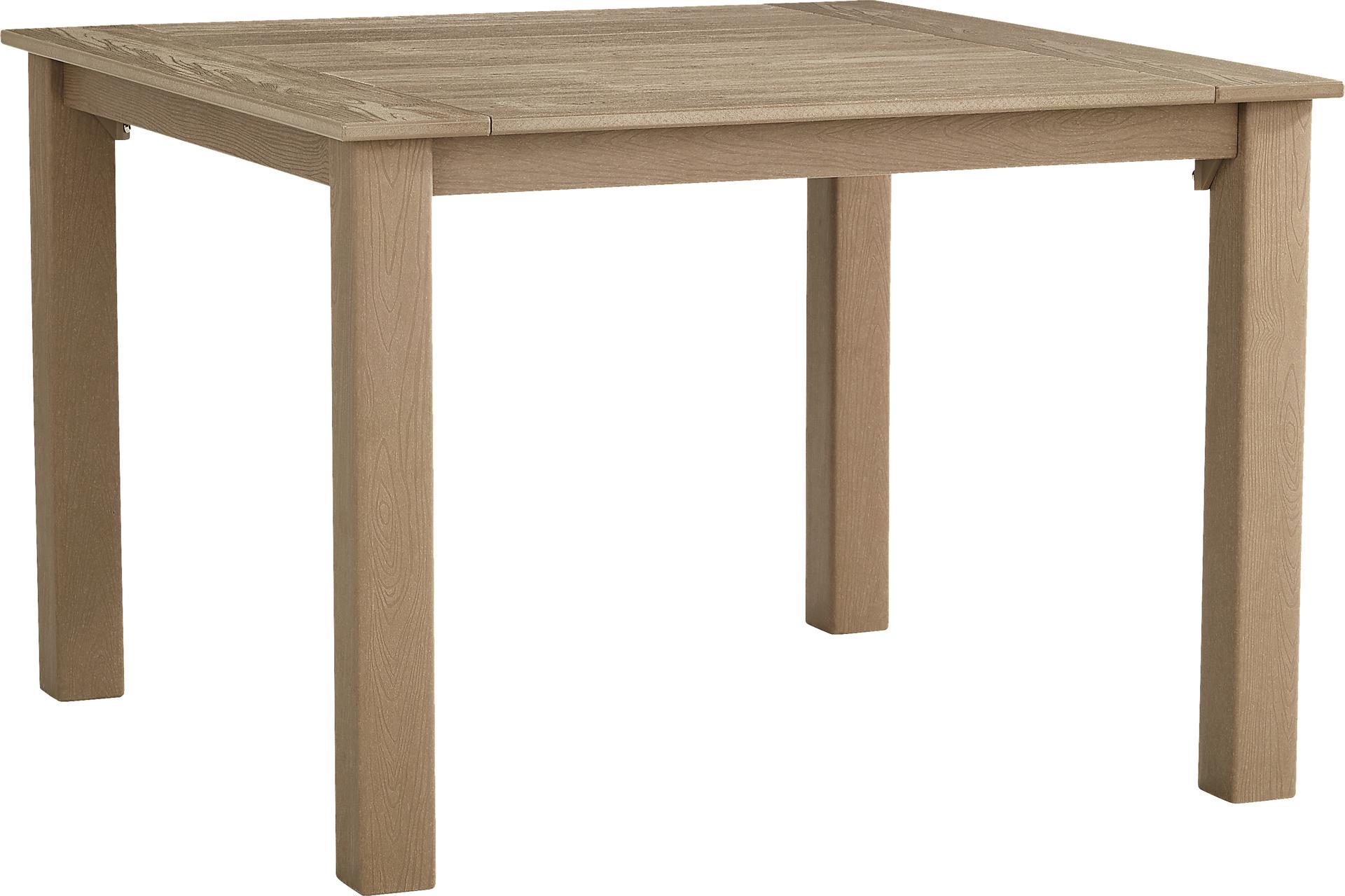 Wakefield Brown Outdoor 42 in. Dining Table