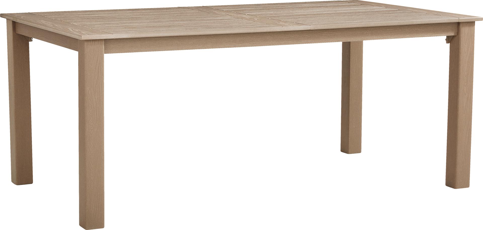 Wakefield Brown Outdoor 71 x 35.5 Dining Table