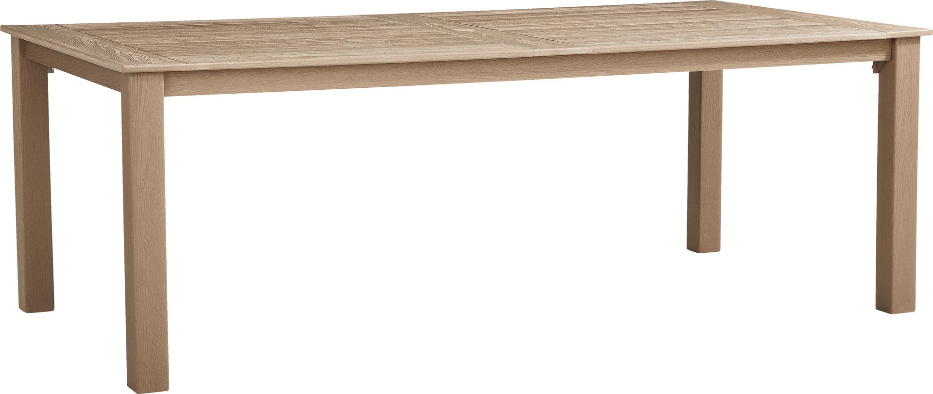 Wakefield Brown Outdoor 84 x 39 Dining Table