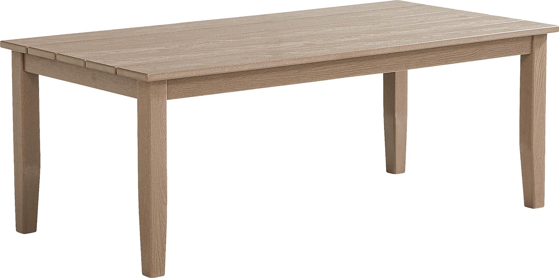 Wakefield Brown Outdoor Cocktail Table