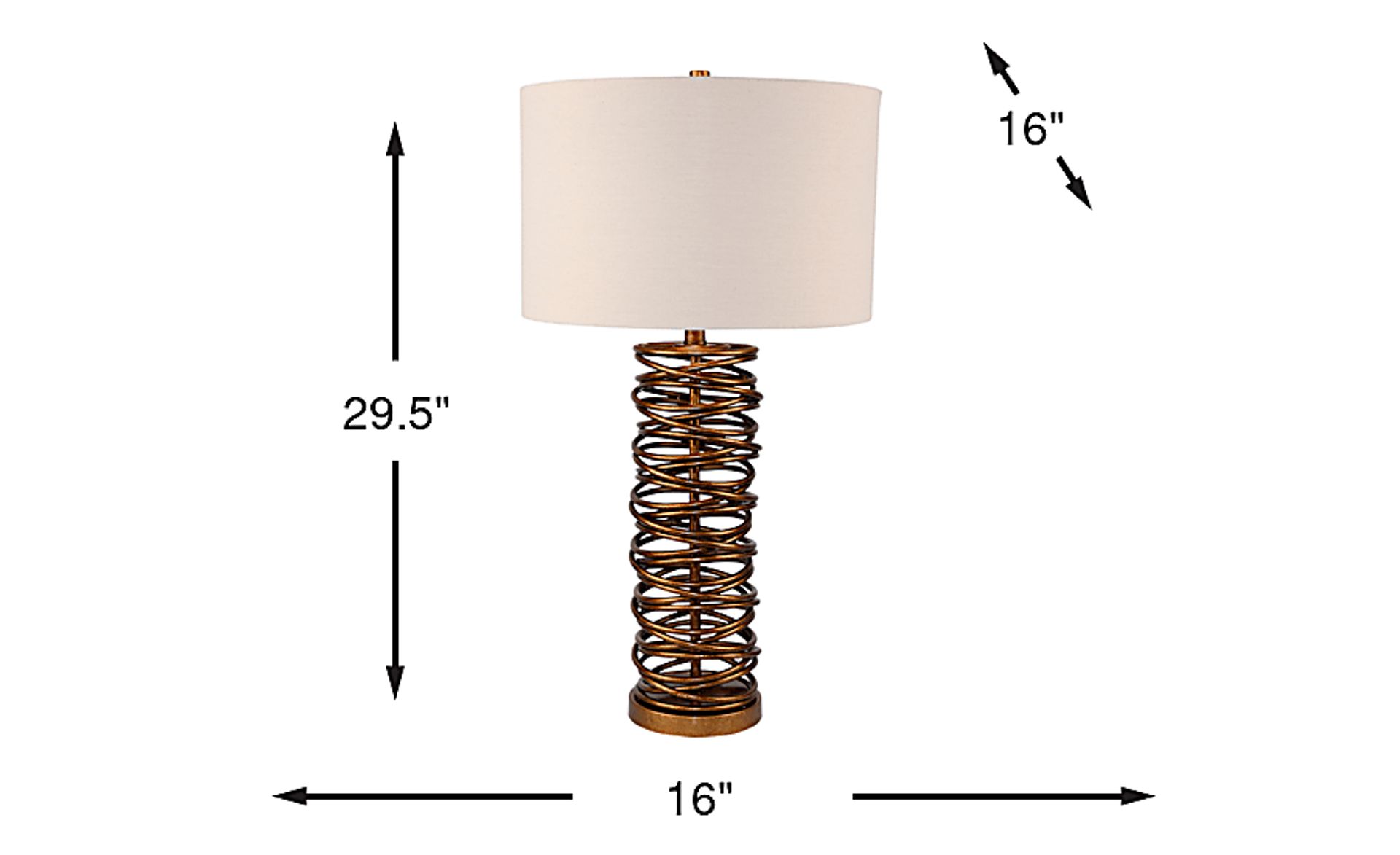 Dimension Image. Please refer to the Dimension Tab on this page for dimension details.