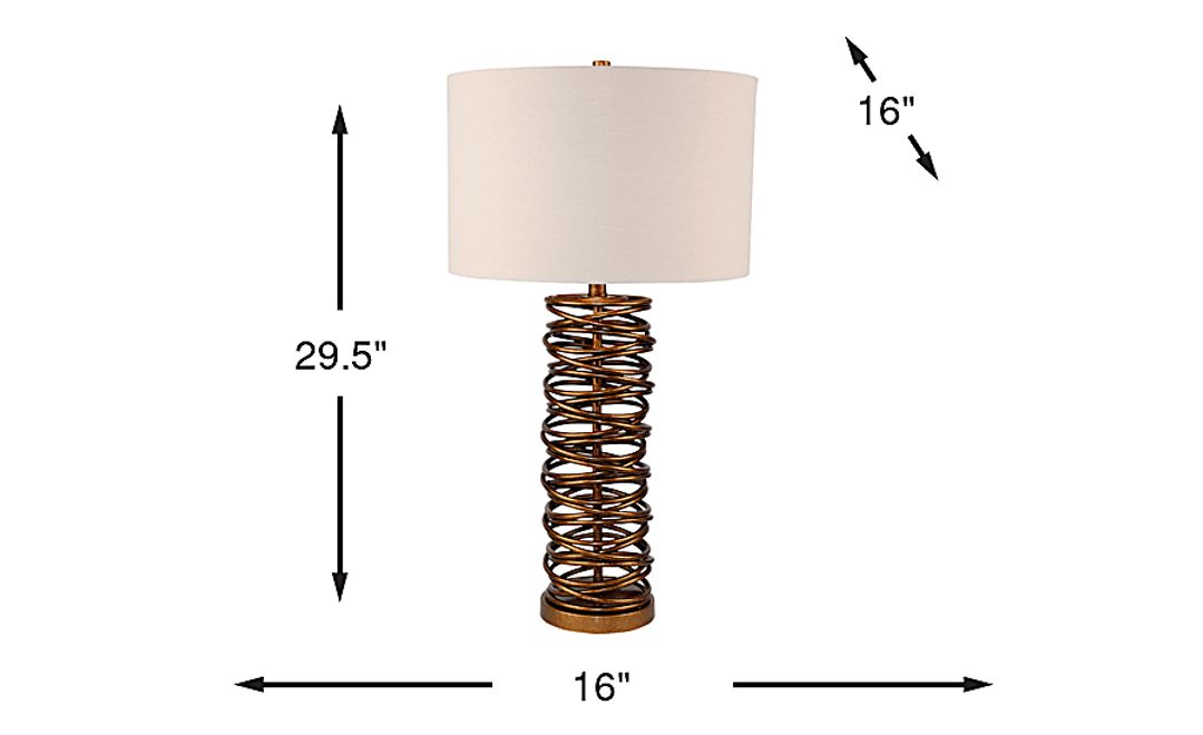 Wakefield Gold Table Lamp