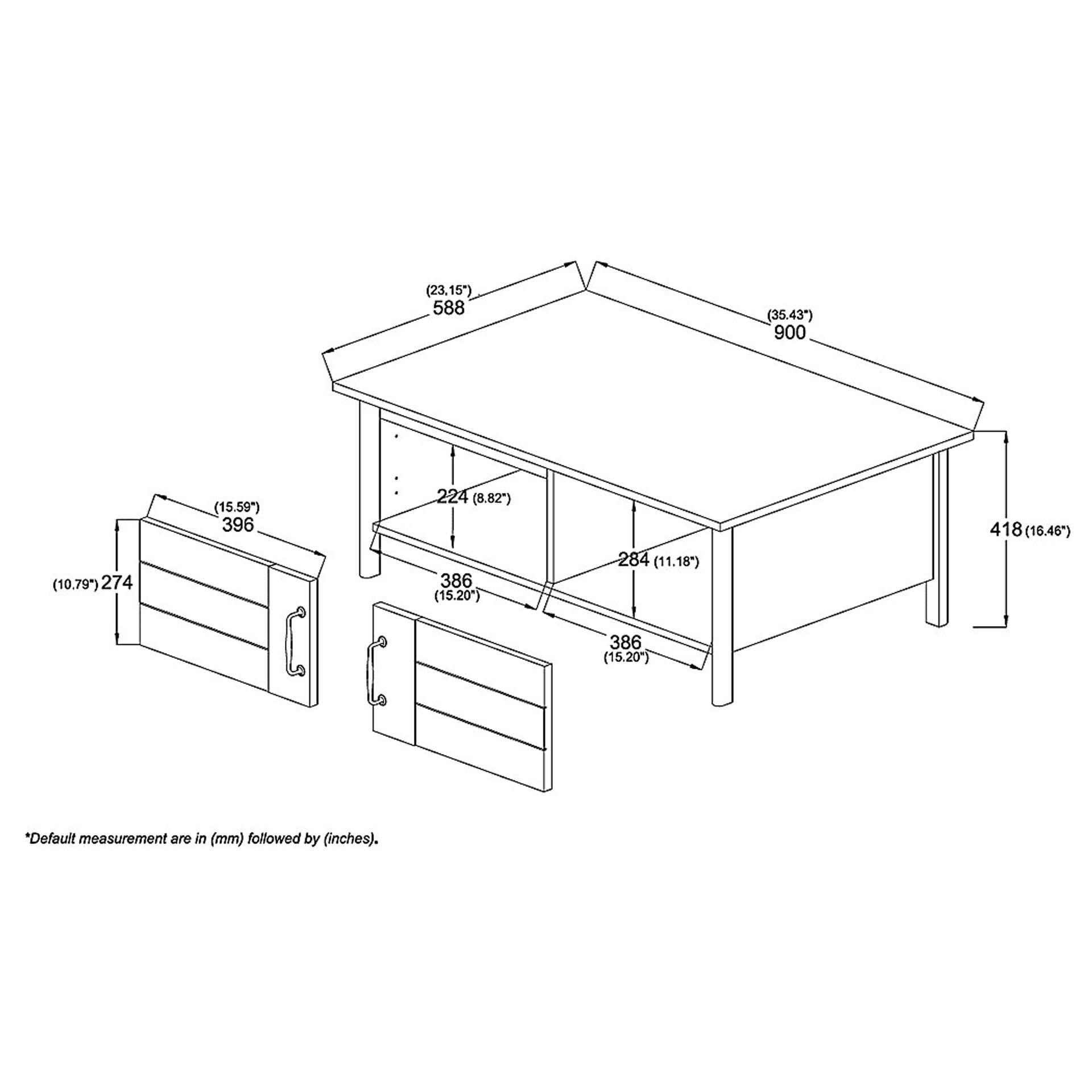 Wakeman Brown Cocktail Table - Image 11