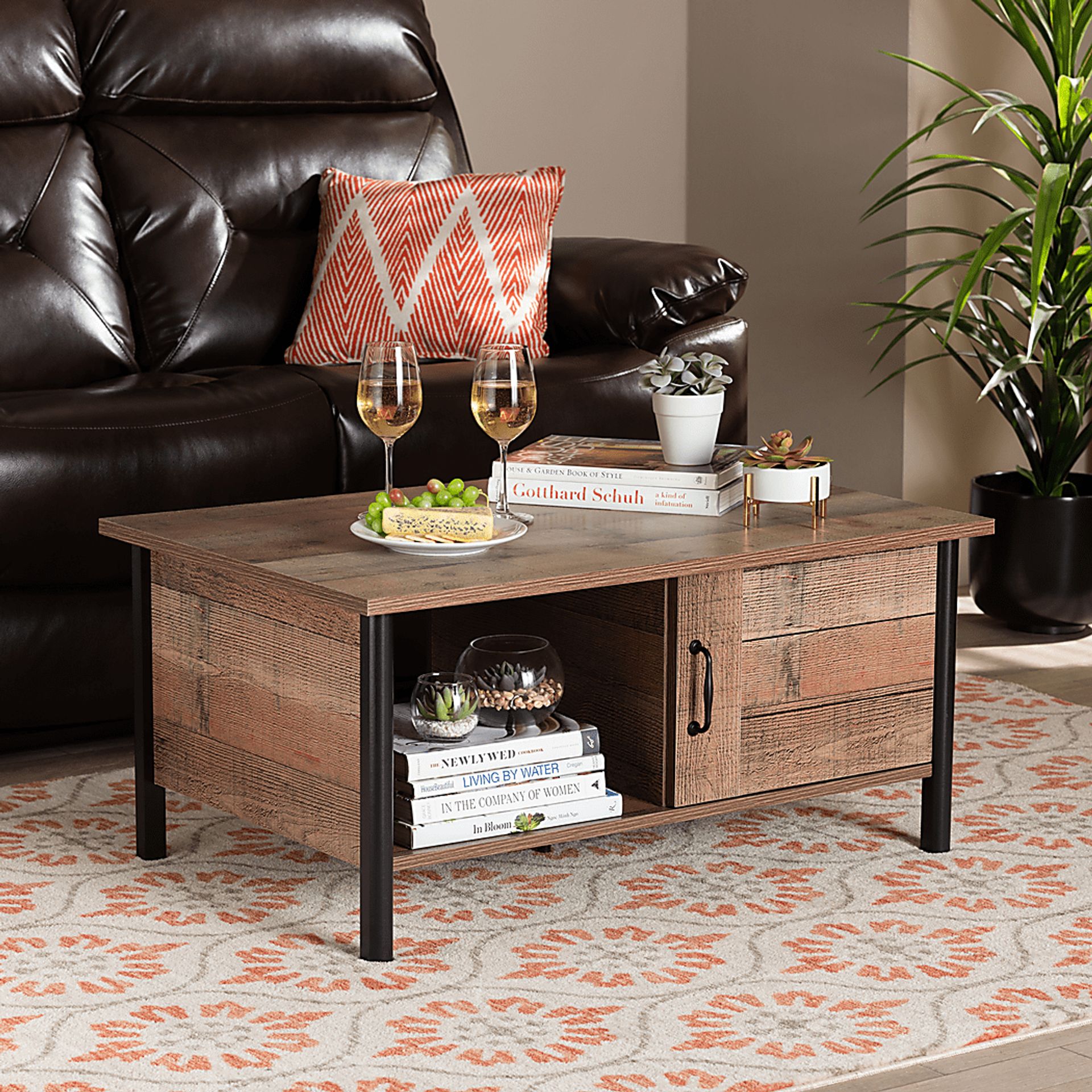 Wakeman Brown Cocktail Table - Image 9