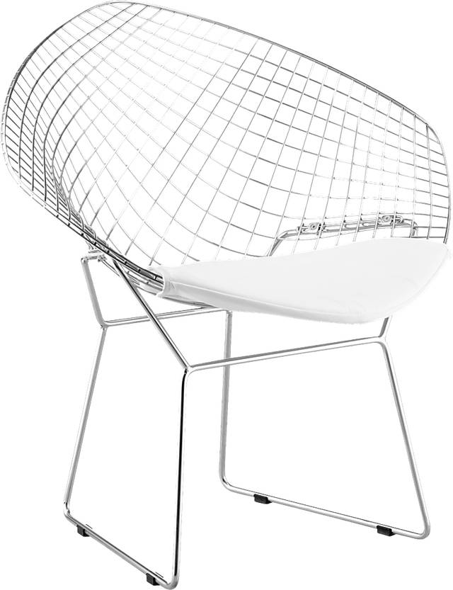 Wakita White Dining Chair, Set of 2 - Thumbnail - Image 1