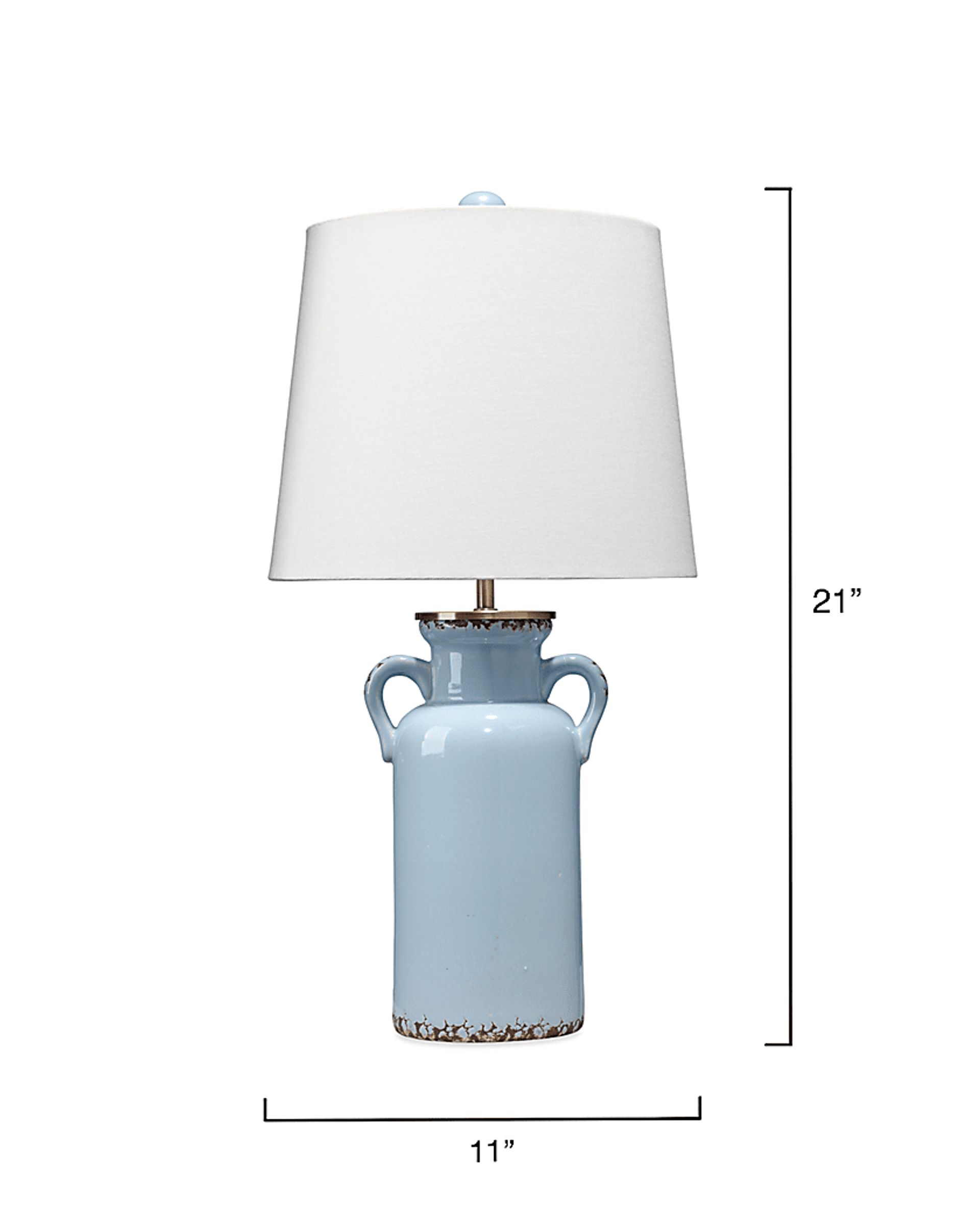 Wakulla Court Blue Lamp - Image 3