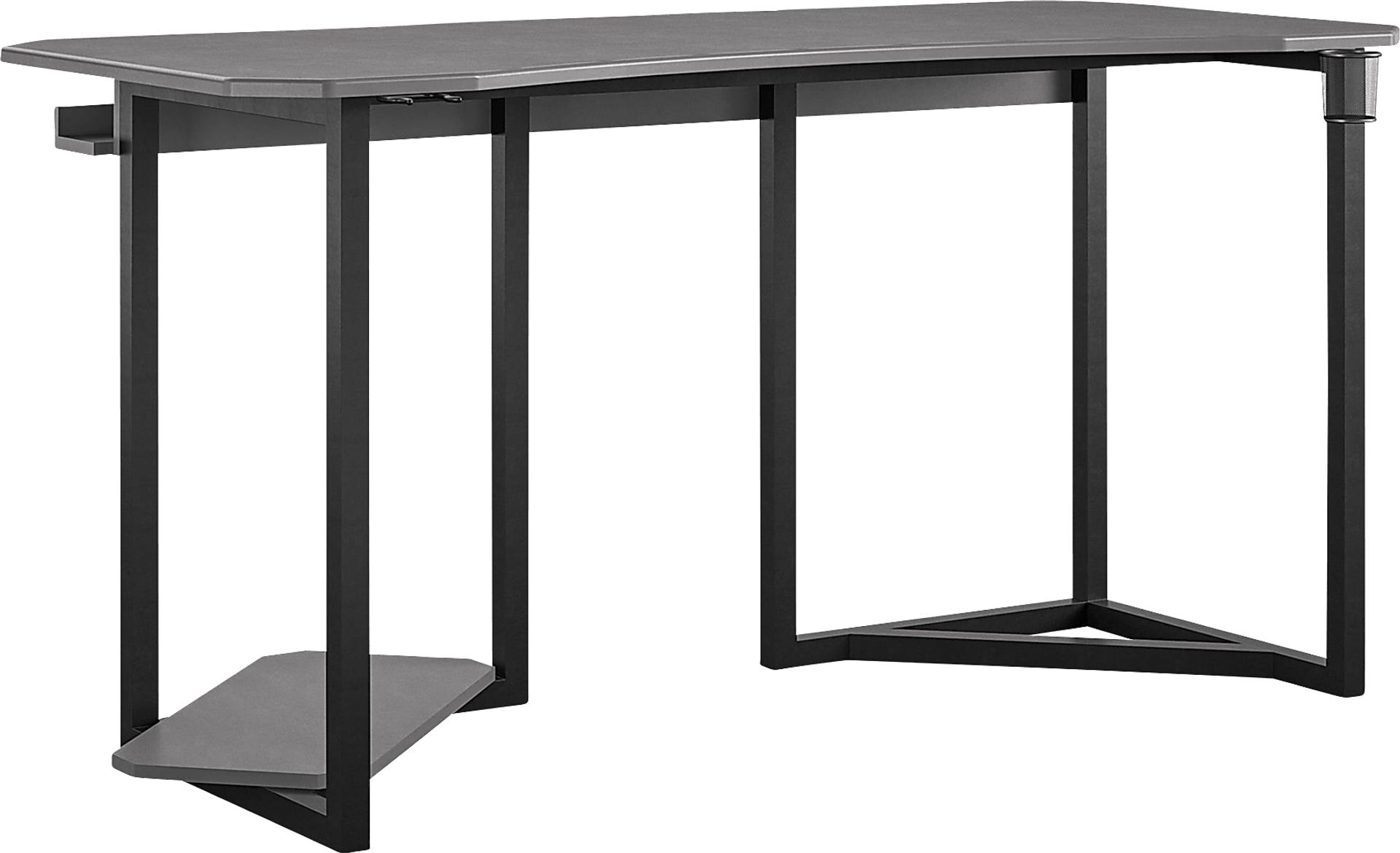 Walavista Gray Gaming Desk - Image 1