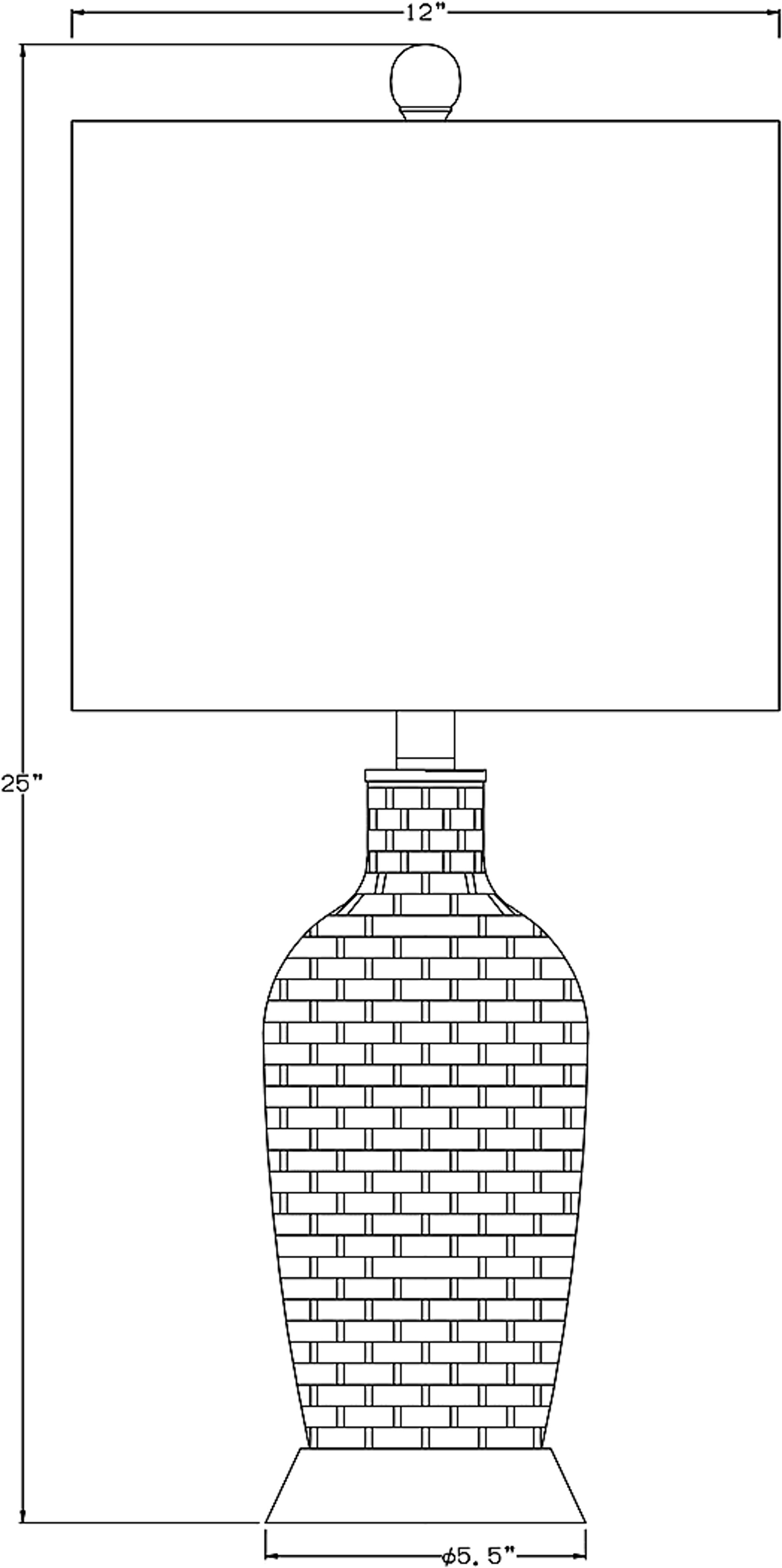 Walcott Hollow Red Lamp - Image 10