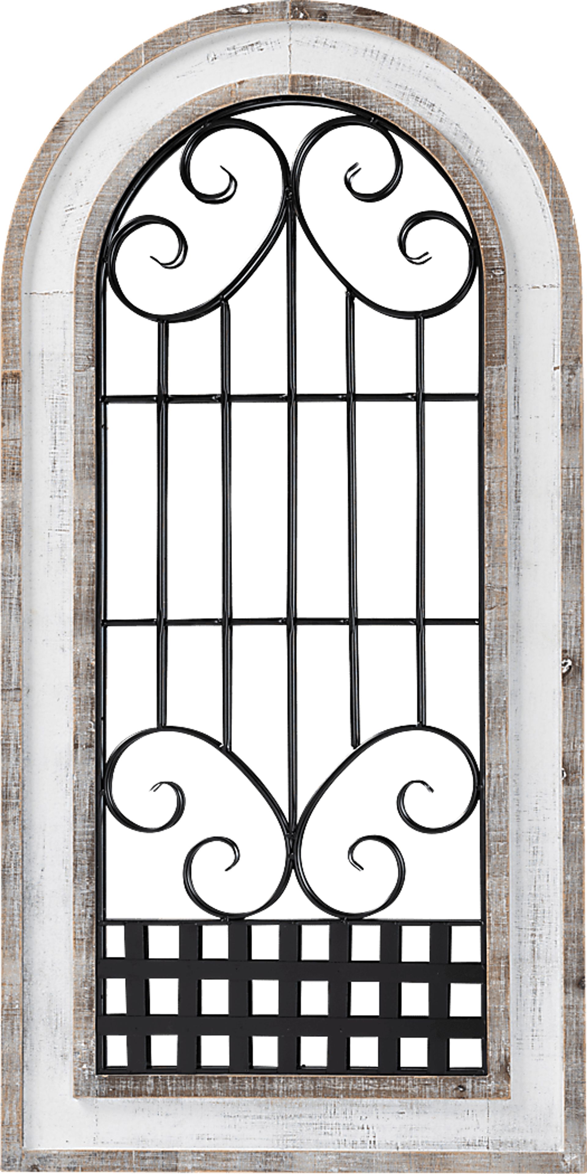Waldane White Wall Mirror - Image 1
