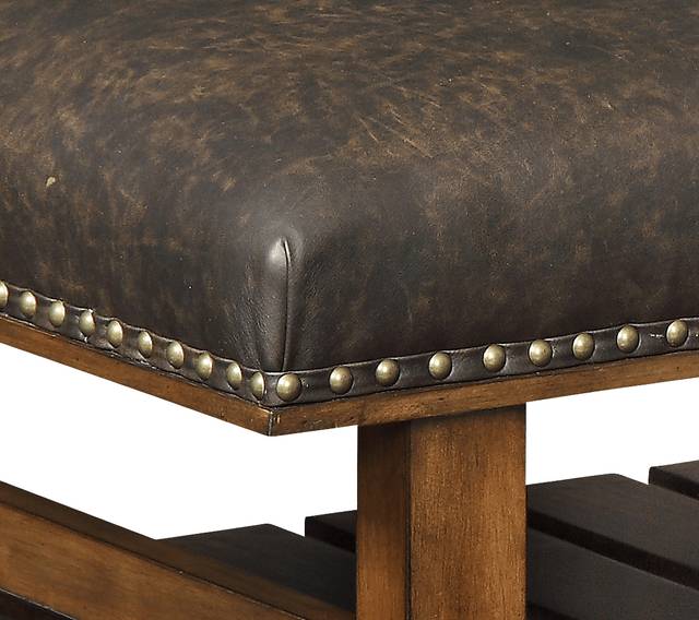 Waldave Brown Cocktail Ottoman - Thumbnail - Image 2