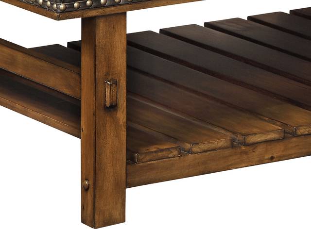 Waldave Brown Cocktail Ottoman - Thumbnail - Image 3